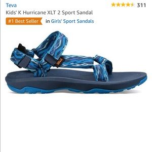 Kids size 2 Teva Sandals